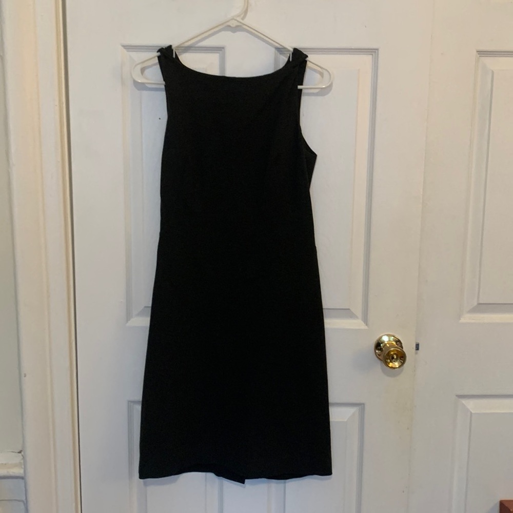 MM Lafleur Lydia Dress in Charcoal, Size 10
